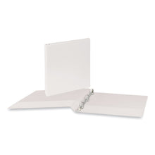 Load image into Gallery viewer, Slant D-Ring View Binder, 3 Rings, 0.5" Capacity, 11 x 8.5, White
