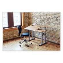 Load image into Gallery viewer, Height-Adjustable Split Level Drafting Table, Rectangular/Square, 47.25 x 29.75 x 26 to 37.25, Medium Oak
