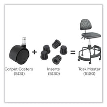 Load image into Gallery viewer, Task Master Tubular Base Inserts, Black, 5/Set
