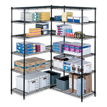 Load image into Gallery viewer, Industrial Extra Shelf Pack, 36w x 18d x 1.5h Steel. Black, 2/Pack
