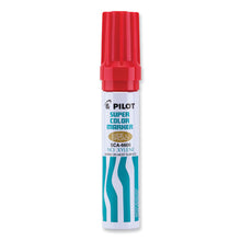 Load image into Gallery viewer, Jumbo Refillable Permanent Marker, Broad Chisel Tip, Red
