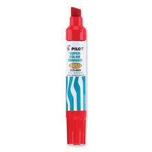 Load image into Gallery viewer, Jumbo Refillable Permanent Marker, Broad Chisel Tip, Red
