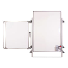 Load image into Gallery viewer, Nexus Easel Whiteboard, 32" x 76.13", White Surface, Satin Aluminum Frame

