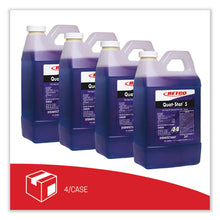Load image into Gallery viewer, Quat-Stat 5 FastDraw Disinfectant, Lavender Scent, 2 L Bottle, 4/Carton
