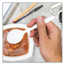 Load image into Gallery viewer, Reliance Mediumweight Cutlery, Soup Spoon, Plastic, White, 1,000/Carton
