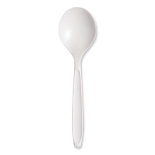 Load image into Gallery viewer, Reliance Mediumweight Cutlery, Soup Spoon, Plastic, White, 1,000/Carton
