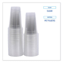 Load image into Gallery viewer, Clear Plastic PET Cups, 20 oz, 50/Sleeve, 20 Sleeves/Carton
