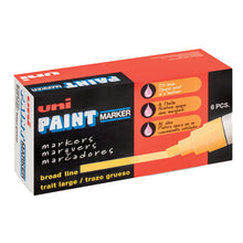 Load image into Gallery viewer, Permanent Marker, Broad Chisel Tip, Yellow
