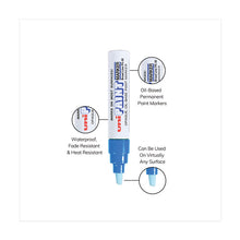 Load image into Gallery viewer, Permanent Marker, Broad Chisel Tip, Blue
