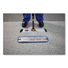 Load image into Gallery viewer, Pulse Microfiber Spray Mop System, 17" Microfiber Head, 52" Yellow Plastic Handle
