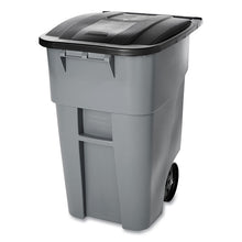 Load image into Gallery viewer, Rollout Container, 50 gal, Molded Plastic, Gray
