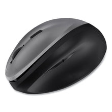 Load image into Gallery viewer, iMouse A20 Antimicrobial Vertical Wireless Mouse, 2.4 GHz Frequency/33 ft Wireless Range, Right Hand Use, Black/Granite
