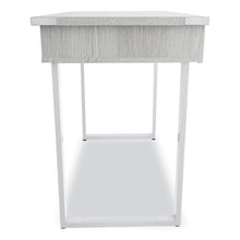 Load image into Gallery viewer, Mirella SOHO Desk with Drawer, 36.25" x 22.25" x 30", Gray
