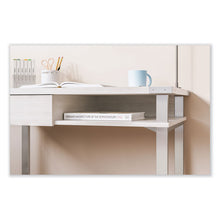 Load image into Gallery viewer, Mirella SOHO Desk with Drawer, 36.25" x 22.25" x 30", Gray
