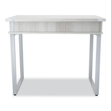 Load image into Gallery viewer, Mirella SOHO Desk with Drawer, 36.25" x 22.25" x 30", Gray
