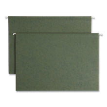 Load image into Gallery viewer, Box Bottom Hanging File Folders, 2" Capacity, Legal-Size, Standard Green, 25/Box
