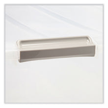 Load image into Gallery viewer, 50 Qt. Latch Lid Underbed Storage Box, 17.75" x 32.5" x 6.5", Clear

