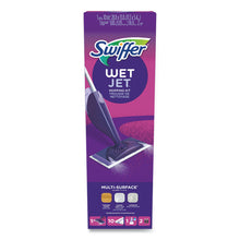 Load image into Gallery viewer, WetJet Mop Starter Kit with 10 Pads and 1 Cleaner, 11.3 x 5.4 Head, Silver Handle
