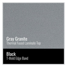 Load image into Gallery viewer, Adjustable Activity Tables, Square, 48" x 48" x 19" to 29", Gray Top, Black Legs, 4/Pallet
