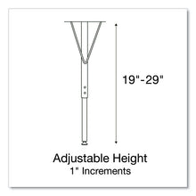 Load image into Gallery viewer, Adjustable Activity Tables, Square, 48" x 48" x 19" to 29", Gray Top, Black Legs, 4/Pallet
