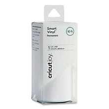 Load image into Gallery viewer, Joy Permanent Smart Vinyl for Assorted Surfaces, 5.5 x 120, White
