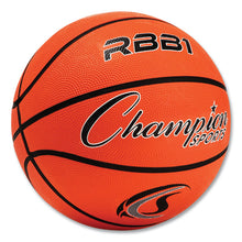 Load image into Gallery viewer, Rubber Sports Ball, Basketball, No. 7 Size, Orange
