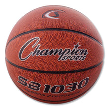 Load image into Gallery viewer, Composite Basketball, Intermediate/Youth Size, Brown
