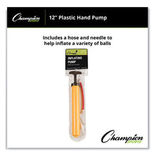 Load image into Gallery viewer, Standard Hand Pump, 12" Long, Yellow/Black
