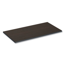 Load image into Gallery viewer, Reversible Laminate Table Top, Rectangular, 47.63w x 23.63d, Espresso/Walnut

