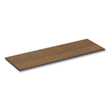 Load image into Gallery viewer, Reversible Laminate Table Top, Rectangular, 71.5w x 23.63d, Espresso/Walnut
