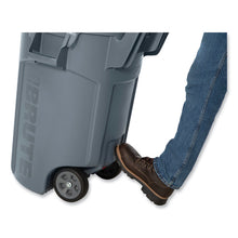 Load image into Gallery viewer, Vented Wheeled BRUTE Container, 32 gal, Plastic, Gray
