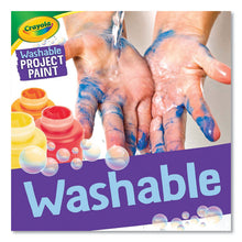 Load image into Gallery viewer, Washable Paint, 6 Assorted Colors, 2 oz Bottle, 6/Pack
