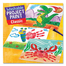 Load image into Gallery viewer, Washable Paint, 6 Assorted Colors, 2 oz Bottle, 6/Pack
