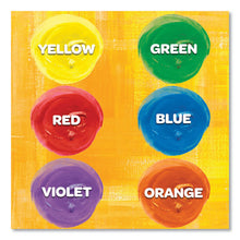 Load image into Gallery viewer, Washable Paint, 6 Assorted Colors, 2 oz Bottle, 6/Pack
