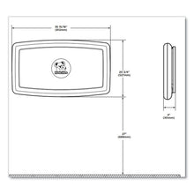 Load image into Gallery viewer, Baby Changing Station, Wall Horizontal Mount, 36.5 x 21.25, Gray
