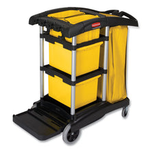 Load image into Gallery viewer, Organizing Bin, 30-Quart, Yellow, 2/Carton
