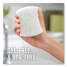 Load image into Gallery viewer, Greener Clean Non-Scratch Scrub Sponge, 2.6 x 3.3, 0.7" Thick, White, 6/Pack
