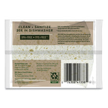 Load image into Gallery viewer, Greener Clean Non-Scratch Scrub Sponge, 2.6 x 3.3, 0.7" Thick, White, 3/Pack
