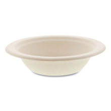 Load image into Gallery viewer, Bagasse PFAS-Free Dinnerware, Round Bowl, Sugarcane, 12 oz, Tan, 1,000/Carton
