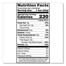Load image into Gallery viewer, Adult Bars, Honey Cinnamon Peanut Butter, 1.9 oz Bar, 5 Bars/Packs, 2 Packs/Carton
