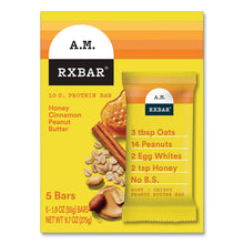 Load image into Gallery viewer, Adult Bars, Honey Cinnamon Peanut Butter, 1.9 oz Bar, 5 Bars/Packs, 2 Packs/Carton
