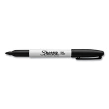 Load image into Gallery viewer, Fine Tip Permanent Marker Value Pack with (1) Bonus S-Gel 0.7 mm Black Ink Pen, Fine Bullet Tip Markers, Black Ink, 36/Pack
