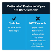 Load image into Gallery viewer, Fresh Care Flushable Cleansing Cloths, 1-Ply, 3.75 x 5.5, White, 42/Pack, 12 Packs/Carton
