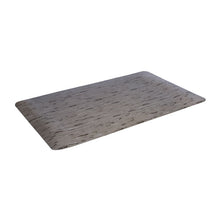 Load image into Gallery viewer, Cushion-Step Marbleized Rubber Mat, Rectangular, Gray Smooth Surface, 24" x 36"
