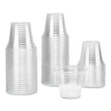 Load image into Gallery viewer, PET Plastic Cups, 9 oz, Clear, 1,000/Carton
