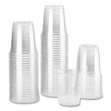 Load image into Gallery viewer, PET Plastic Cups, 8 oz, Clear, 1,000/Carton
