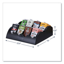 Load image into Gallery viewer, Small Merchandiser, 8 Compartments, 13.6 x 13 x 4.4, Black
