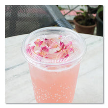 Load image into Gallery viewer, PET Lids, Flat Lid, Fits 32 oz Cold Cups, Plastic, Clear, 600/Carton

