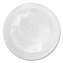 Load image into Gallery viewer, PET Lids, Flat Lid, Fits 32 oz Cold Cups, Plastic, Clear, 600/Carton
