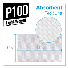 Load image into Gallery viewer, Light Duty Paper Wipers, 2-Ply, 8 x 12.5, White, 148/Box, 20 Boxes/Carton
